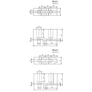 Szczęka górna miękka do 3800 typ SGM 3860-250 10